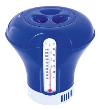 Bestway 58209 plovak za kemikalije s termometrom za bazen 18,5 cm