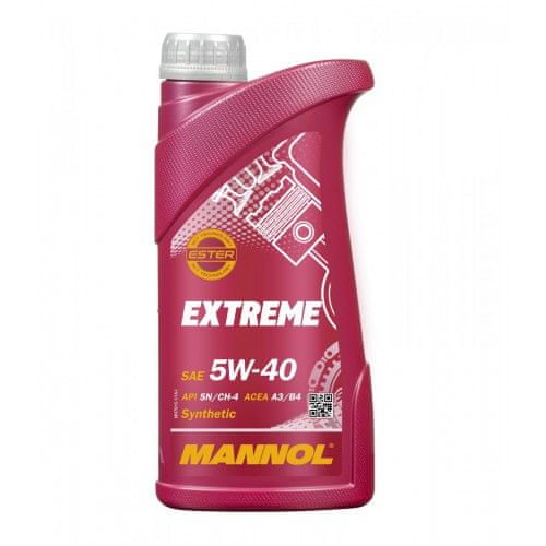 Mannol Extreme motorno ulje, 5W-40, 1 l