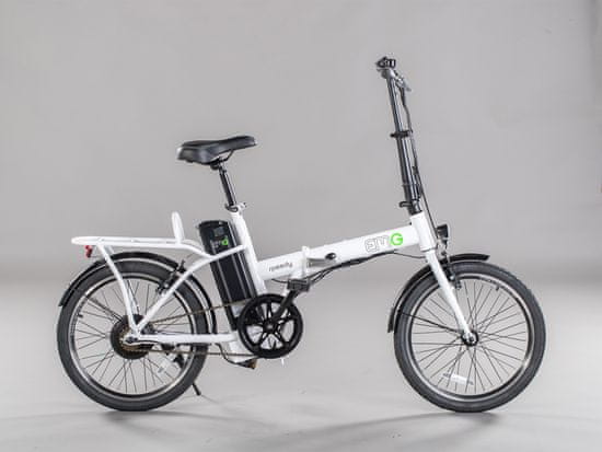 Trevi Speedy električni bicikl, sklopivi, do 25 km/h, bijeli