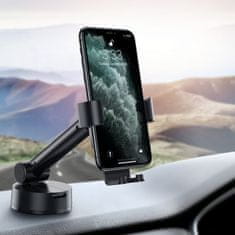 BASEUS Gravity Car Mount držač mobitela za auto, crno