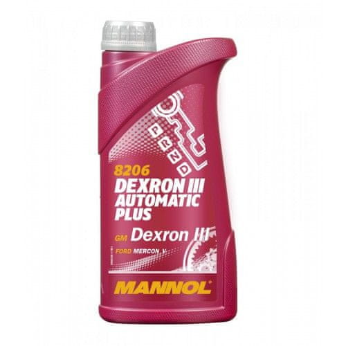 Mannol Automatic Plus ulje za mjenjač, ATF, Dexron III, 1 l