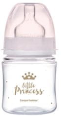 Canpol babies Royal Baby bočica sa širokim grlom, 120 ml, ružičasta