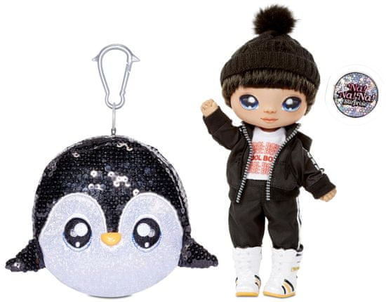 Na! Na! Na! Surprise lutka u blistavoj životinji Sparkle Penguin, 2u1