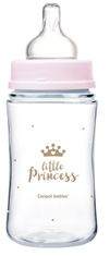 Canpol babies Royal Baby bočica sa širokim grlom, 240ml, ružičasta
