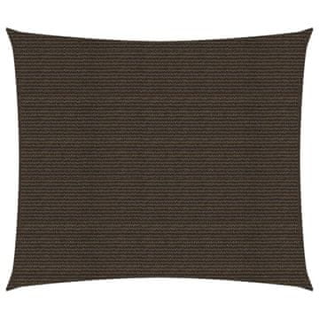 Vidaxl Jedro za sjenu, 160 g/m², Smeđa, 2 x 2,5 m, HDPE