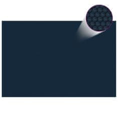 Vidaxl Plutajuća PE solarna folija 300x200 cm crno-plava