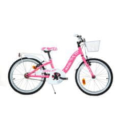 Dino bikes Smarty 20 dječji bicikl, ružičasto-bijeli