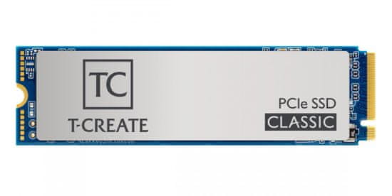 TeamGroup T-Create Classic SSD disk, 1 TB, M.2 2280 NVMe, PCIe Gen 3