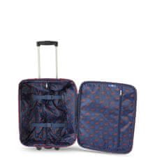 Travel and More putni kofer, 30 l, 49 x 17 x 39 cm, FC Barcelona, ​​crvena