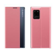 MG Sleep Case preklopna maska za Samsung Galaxy A72, ružičasta