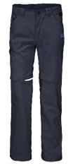 Jack Wolfskin dječje hlače sa patentnim zatvaračima Safari Zip Off Pants Kids 1605871, 92, tamno plave