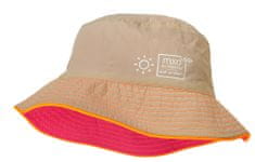 Maximo dvostrani šešir za djevojčice sa zaštitom od sunca, 55, bež