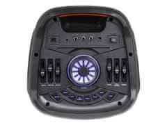 Manta SPK5310 PRO zvučnik, karaoke, ugrađena baterija, Bluetooth, USB, MP3, FM, disko LED, TWS, 10000 W P.M.P.O.