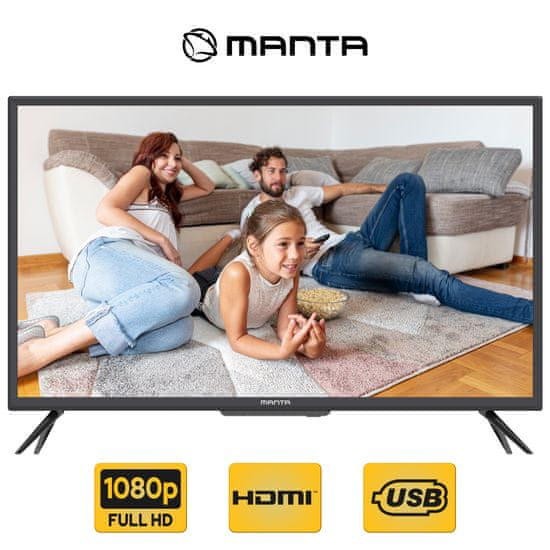Manta 32LFN69D LED TV, 81cm (32), Full HD, USB, HMDI, crni