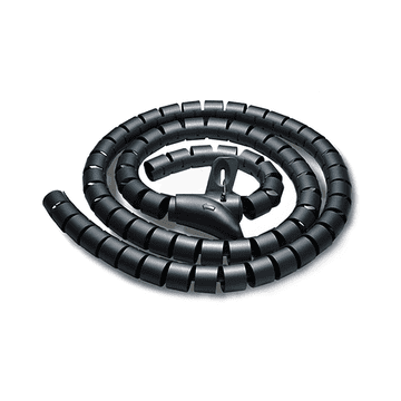 Maclean Spiralna vezica za kablove MCTV-676B crna