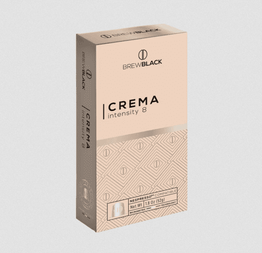 BrewBlack Crema kava, 6x10 kapsula