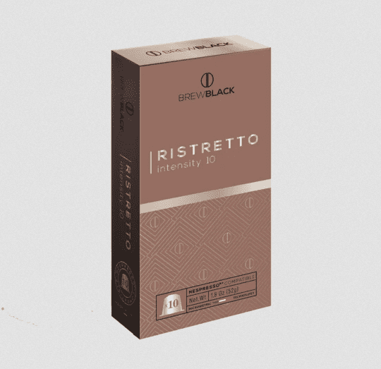 BrewBlack Ristretto kava, 10 kapsula kave