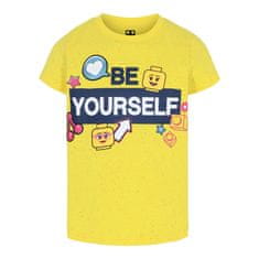 LEGO Wear LW-12010073 majica za djevojčice, žuta, 98
