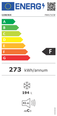 Gorenje FN4171CW ormar za zamrzavanje