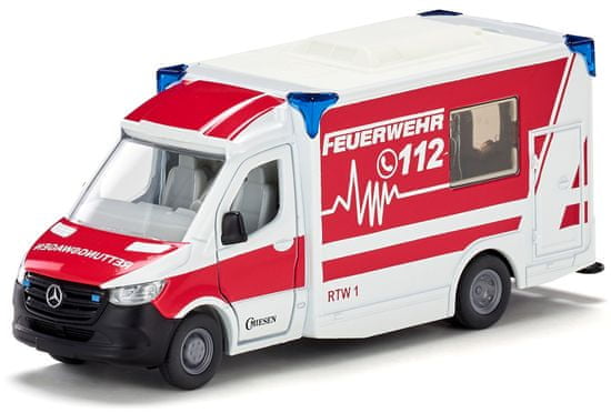 SIKU Super ambulance Mercedes-Benz Sprinter 1:50
