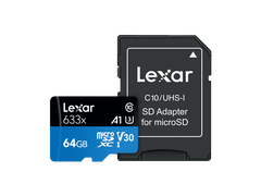 Lexar High-Performance 633x microSDXC kartica, 64 GB, UHS-I