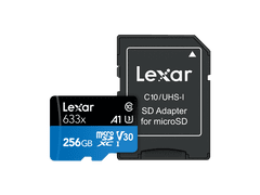 Lexar High-Performance 633x microSDXC kartica, 256 GB, UHS-I