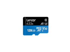 Lexar High-Performance 633x microSDXC kartica, 128 GB, UHS-I + adapter