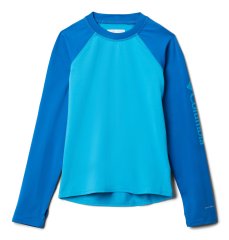 Columbia plivača majica za dječake majica Sandy Shores Long Sleeve Sunguard 1833151417, XS, plava