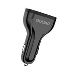 DUDAO R7S auto punjač 3x USB QC 3.0 2.4A 18W, bijela