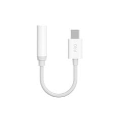 DUDAO L16CPro adapter USB-C / 3.5mm mini jack, bijela