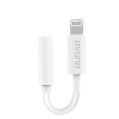 DUDAO L16i adapter Lightning / 3.5mm mini jack, bijela