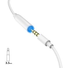 DUDAO L16i adapter Lightning / 3.5mm mini jack, bijela