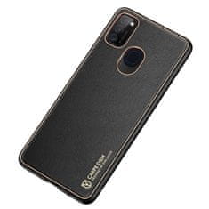 Dux Ducis Yolo kožna maska za Samsung Galaxy M30s, crno