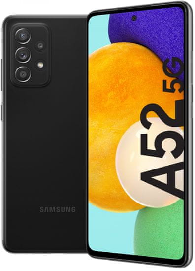 Samsung Galaxy A52 5G mobilni telefon, 128 GB, crni