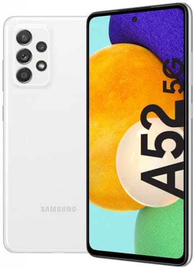 Samsung Galaxy A52 5G mobilni telefon, 128 GB, bijeli
