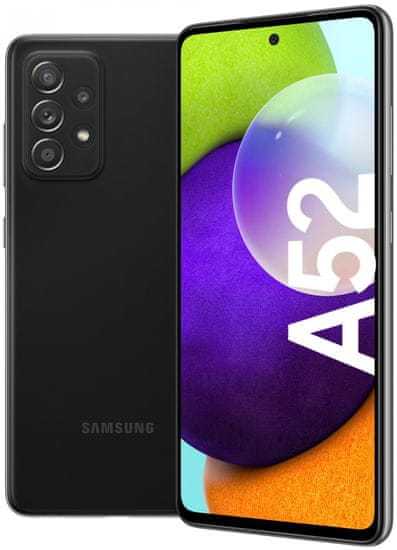 Samsung Galaxy A52 mobilni telefon, 128 GB, crni
