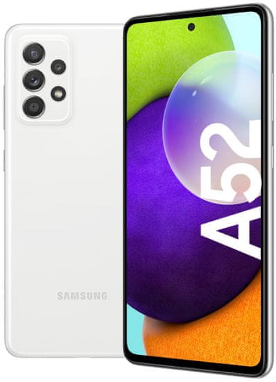 Samsung Galaxy A52 mobilni telefon, 128 GB, bijela