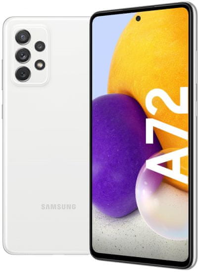 Samsung Galaxy A72 mobilni telefon, 128 GB, bijela