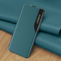 MG Eco Leather View preklopna maska za Samsung Galaxy A72, plava