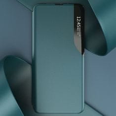 MG Eco Leather View preklopna maska za Samsung Galaxy A72, plava