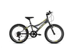 Capriolo Diavolo 200 20/6HT brdski bicikl, sivo-žuti