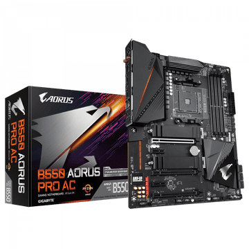 Gigabyte B550 Aorus Pro AC matična ploča, AM4, DDR4, Wi-Fi, USB-C, ATX