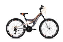 Capriolo CTX 240 MTB 24/18HT brdski bicikl, sivo-narančasti