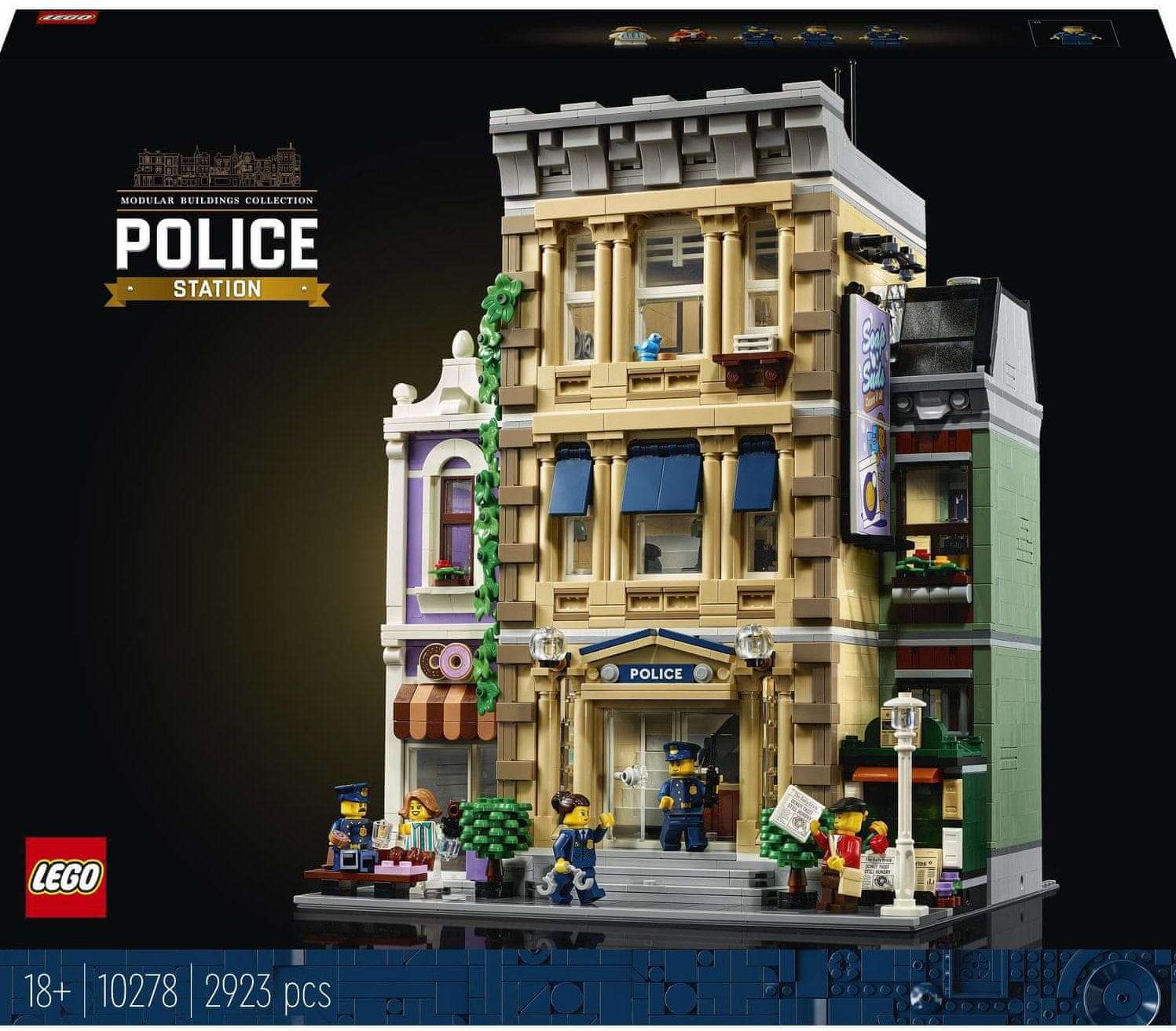 Lego creator clearance police station