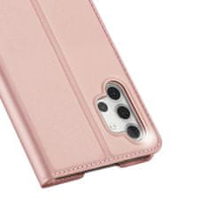 Dux Ducis Skin Pro preklopna kožna maska za Samsung Galaxy A32 5G, ružičasta