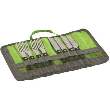 Outwell BBQ set pribora za jelo, 8 komada, 4 vilice + 4 noža