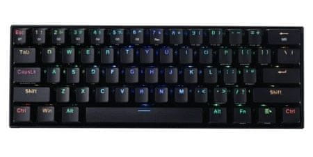 Redragon Draconic K530 bežična mehanička tipkovnica, TKL, RGB, Bluetooth, crna