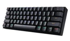 Redragon Draconic K530 bežična mehanička tipkovnica, TKL, RGB, Bluetooth, crna
