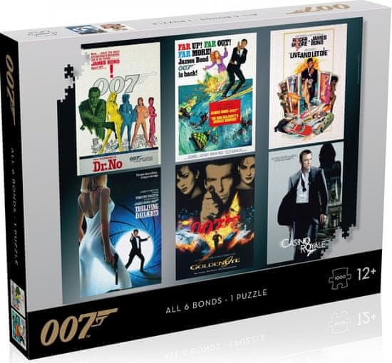 Winning Moves James Bond 007 Actor debut slagalica, 1.000 komada