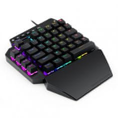 Diti K585 jednoručna mehanička tipkovnica, RGB